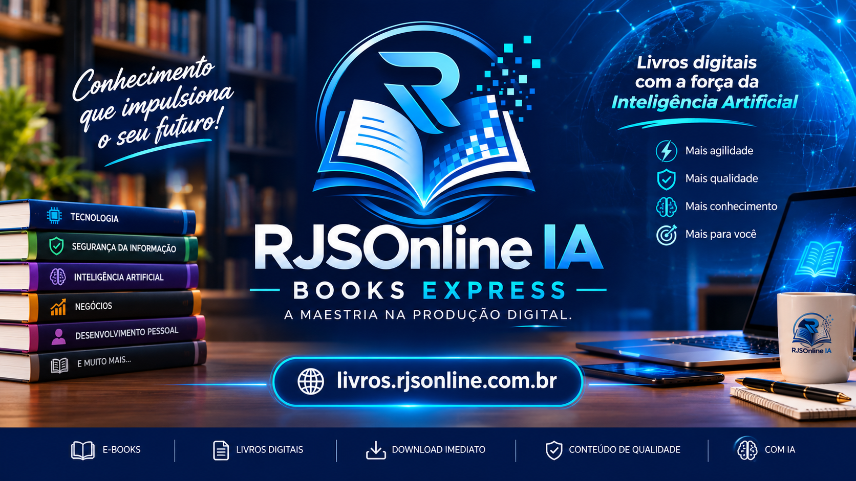 RJS Livros — Publicações e Conteúdos